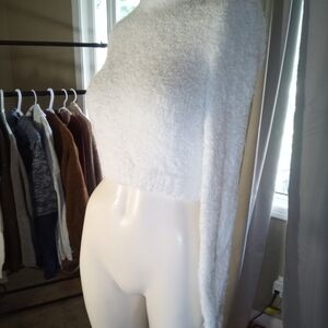 H&M White Off-the-Shoulder Sweater